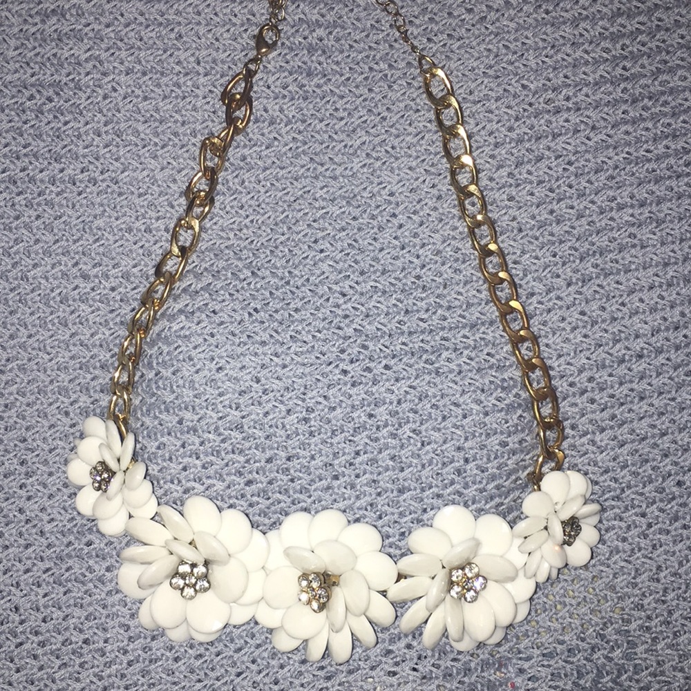 Flower Statement Necklace